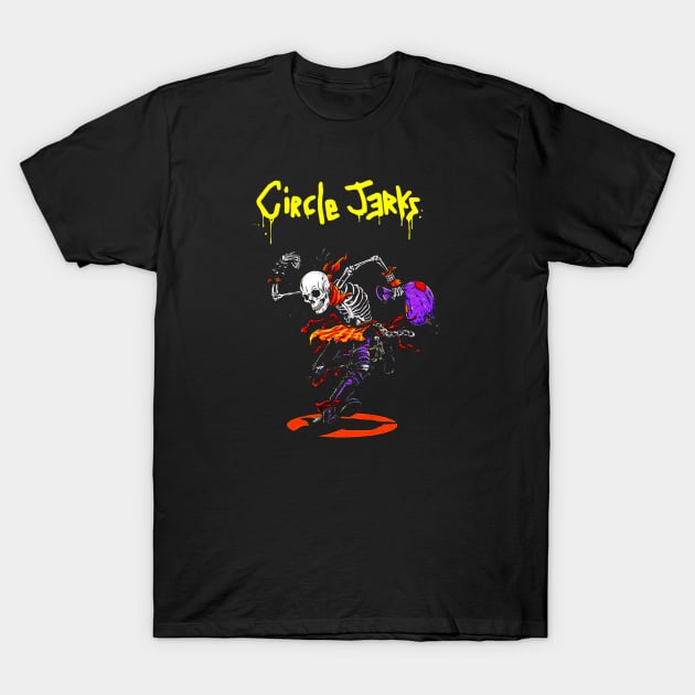 Halloween skull jerks T-Shirt by BillyK1d